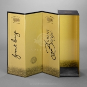 Reversable lid Champagne Gift box