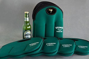 Neoprene Cooler bags - 6 Bottle carry bags