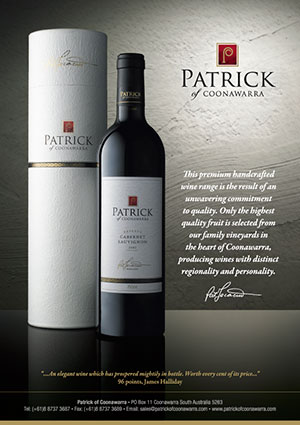 Patrick Winestate Press Advert